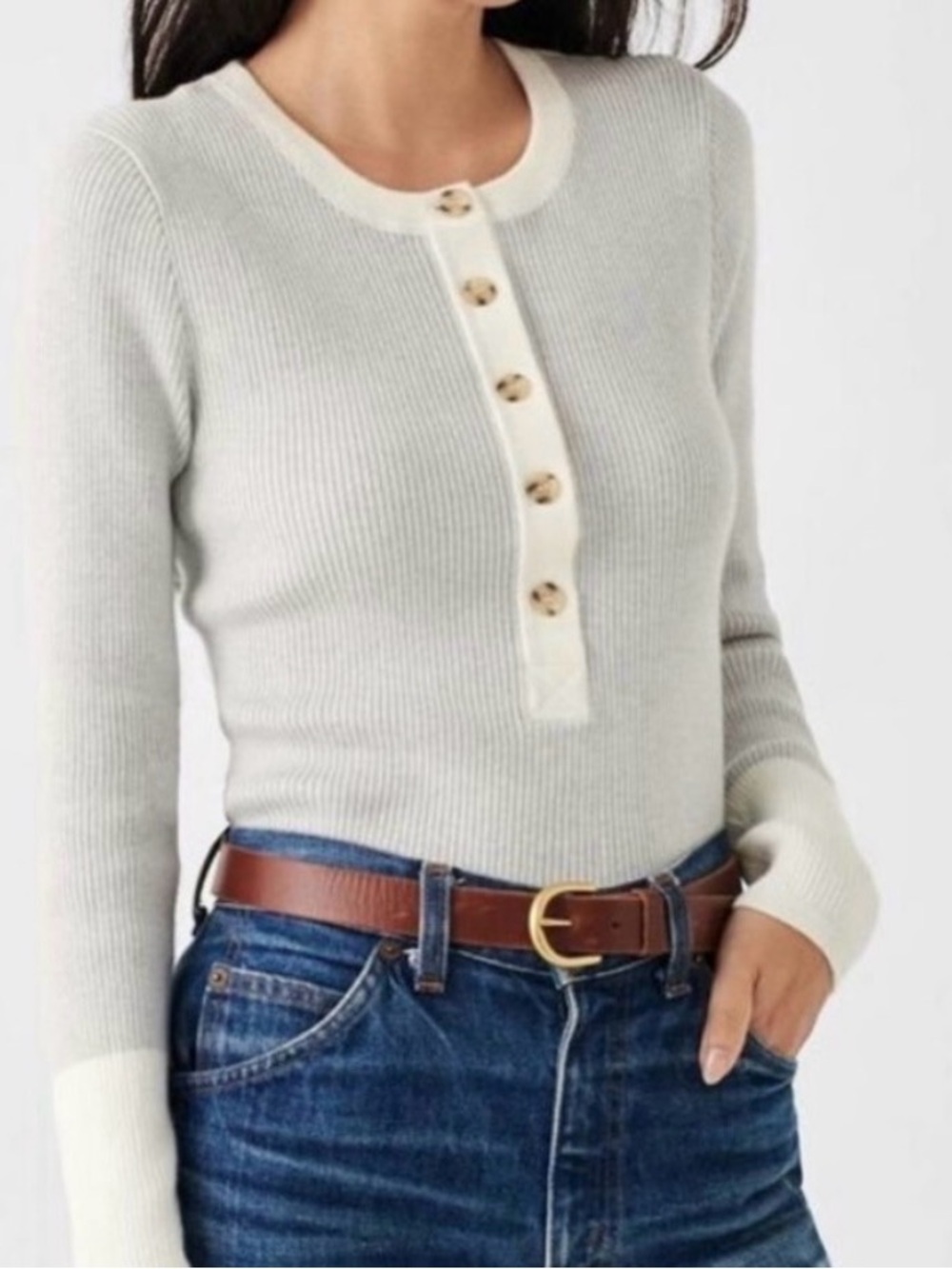 Faherty ribbed Henley